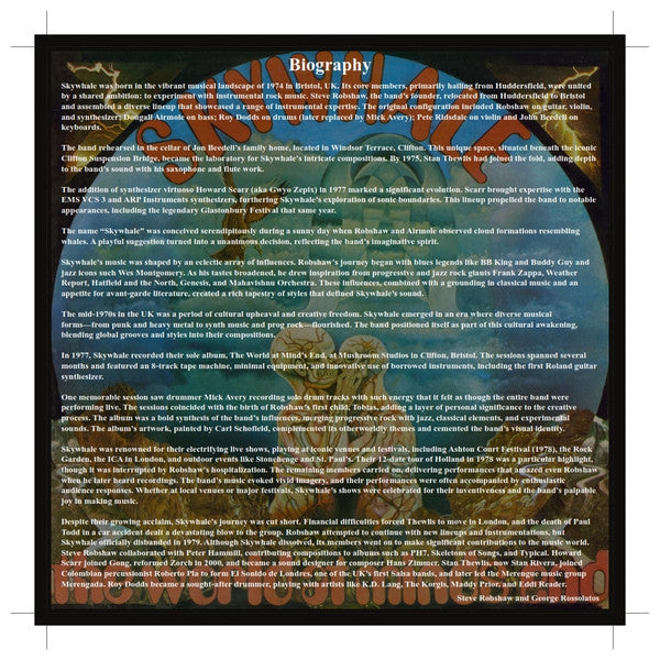 The World At Minds End (VINYL - 200 ONLY) | Mint (M) Mint (M)
