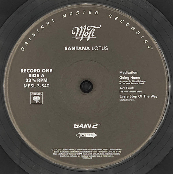 Lotus (3XLP MFSL) | Mint (M) Mint (M)