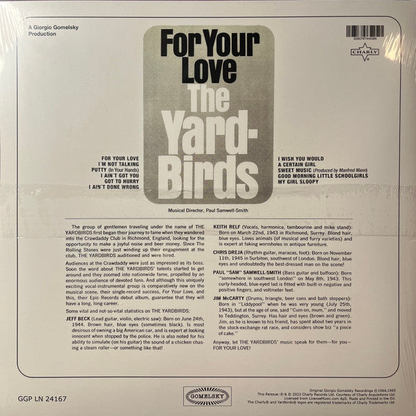 For Your Love (VINYL) | Mint (M) Mint (M)