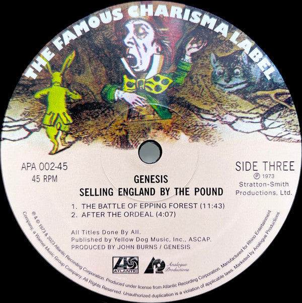 Selling England By The Pound *ANALOGUE* | Mint (M) Mint (M)