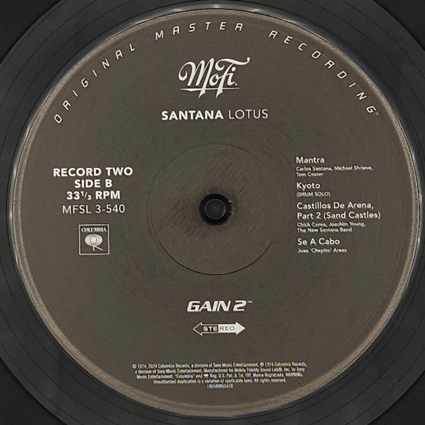Lotus (3XLP MFSL) | Mint (M) Mint (M)