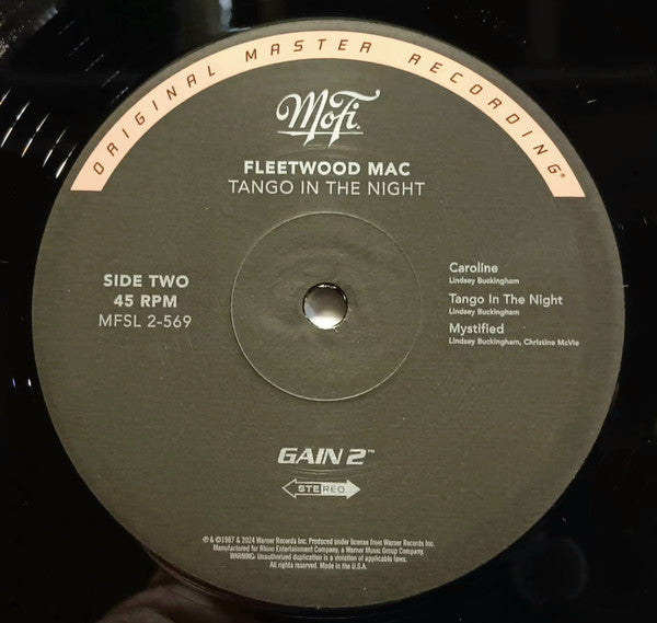 Tango In The Night (VINYL MFSL) | Mint (M) Mint (M)