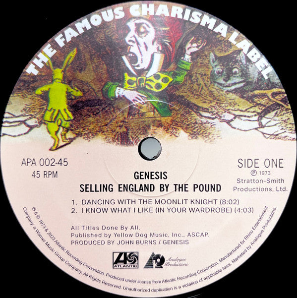 Selling England By The Pound *ANALOGUE* | Mint (M) Mint (M)