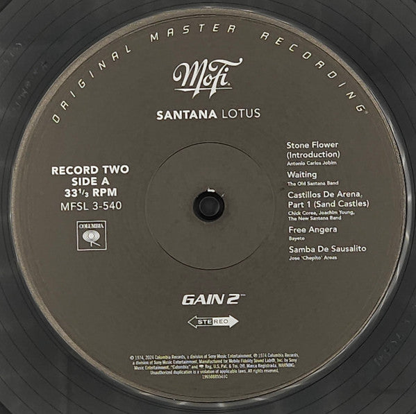 Lotus (3XLP MFSL) | Mint (M) Mint (M)