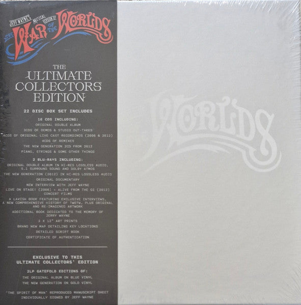 Jeff Wayne - Jeff Wayne's Musical Version Of The War Of The Worlds (VINYL & CD BOX SET) |