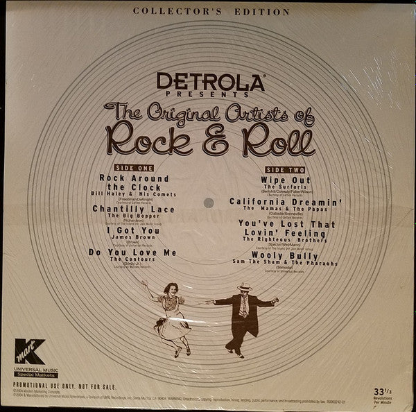 Detrola Presents The Original Artists Of Rock & Roll (VINYL) | Mint (M) Mint (M)