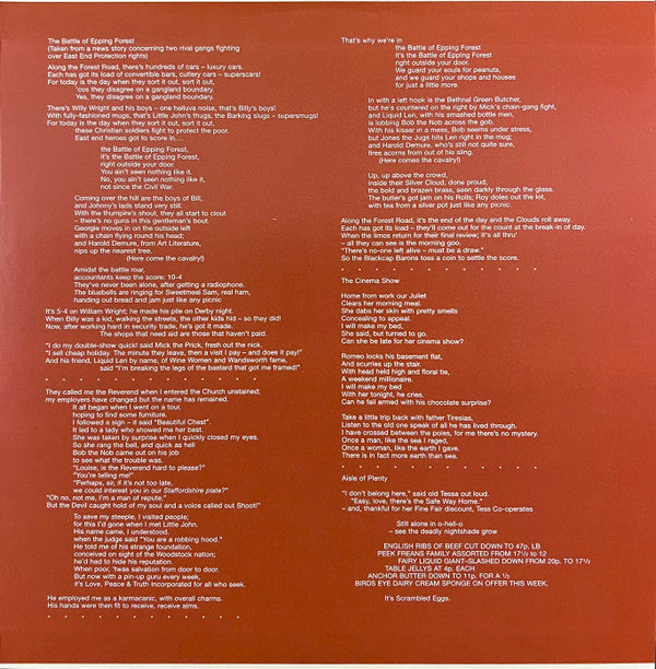 Selling England By The Pound *ANALOGUE* | Mint (M) Mint (M)