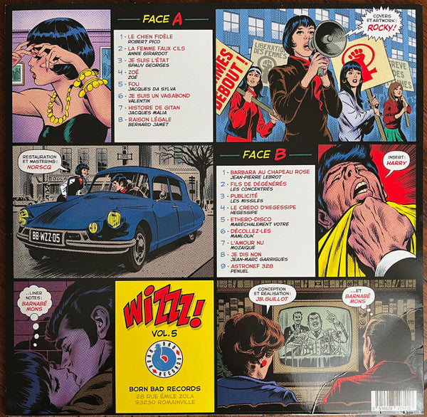 Various - Wizzz! Vol. 5 (French Psychorama 1967/1979)(VINYL) |
