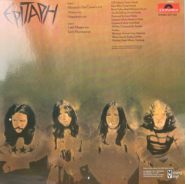Epitaph (VINYL) | Mint (M) Mint (M)
