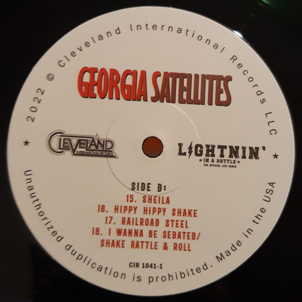 The Georgia Satellites - Lightnin' In A Bottle (The Official Live Album)(2xVINYL) | Mint (M) Mint (M)