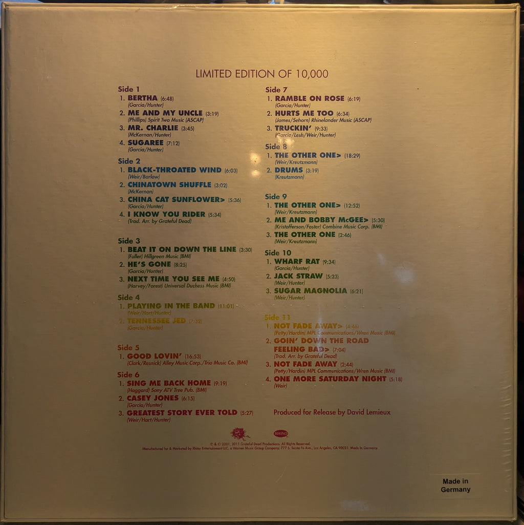 Olympia Theatre, Paris, France (5/3/72) (6xVINYL BOX SET) | Mint (M)