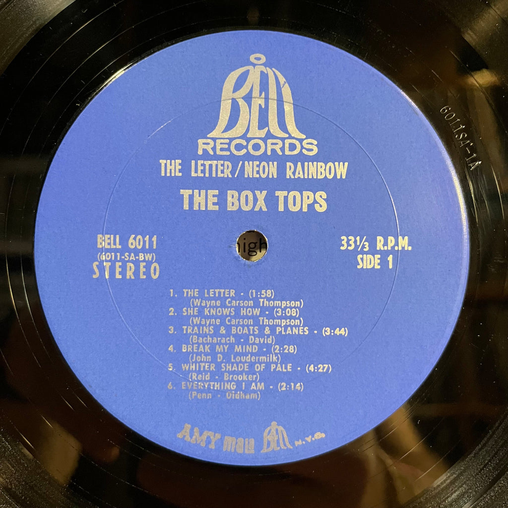 Box Tops - The Letter / Neon Rainbow *STEREO* | Excellent (EX) Very Good (VG)