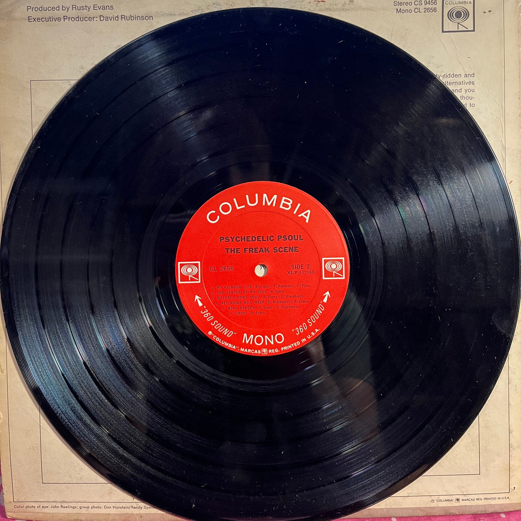 The Freak Scene - Psychedelic Psoul *MONO* | Excellent (EX) Very Good Plus (VG+)