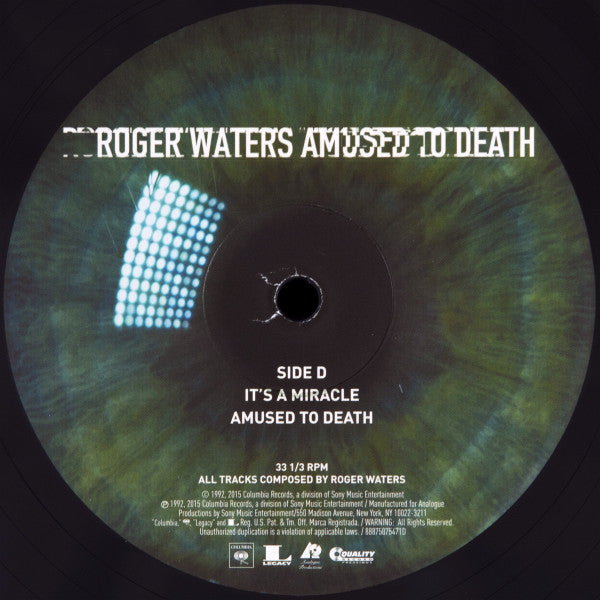 Roger Waters - Amused To Death (2xVINYL) |
