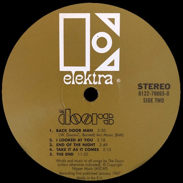The Doors - The Doors (180 GRAM VINYL / IMPORT) | Mint (M) Mint (M)