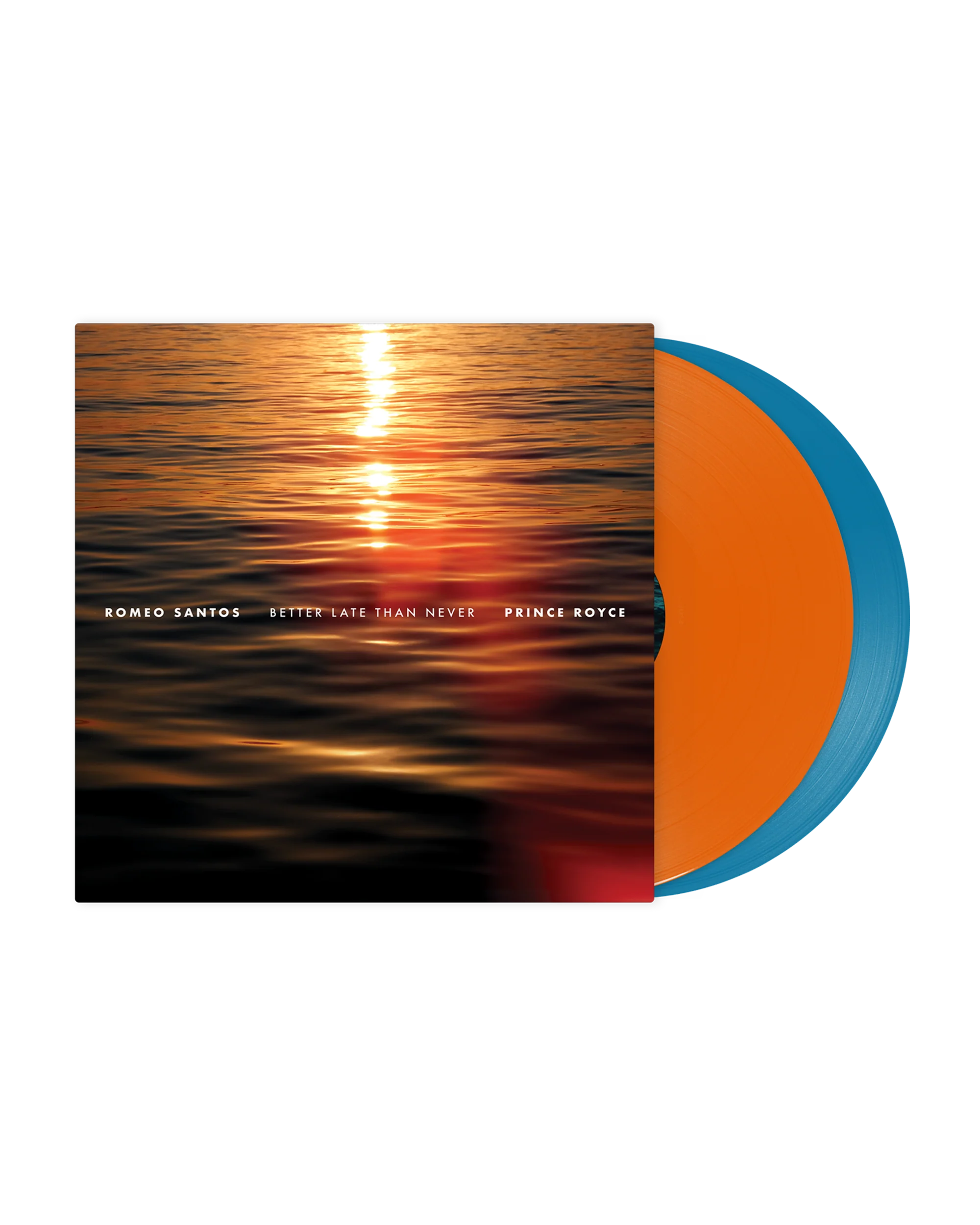 Romeo Santos & Prince Royce - Better Late Than Never [Color Vinyl] [2Lp] Vinyl Record