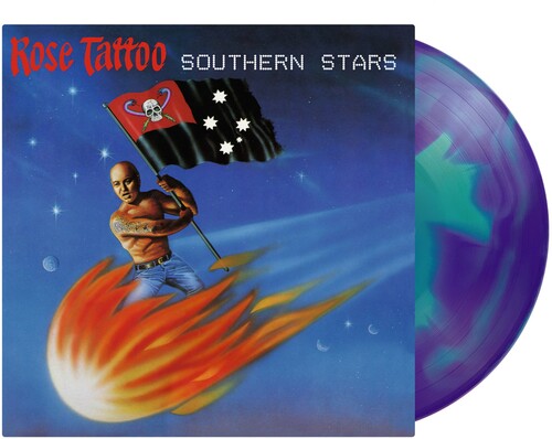 Rose Tattoo - Southern Stars (140G) [Turquoise & Blue Swirl Vinyl] [Vinyl] Vinyl Record
