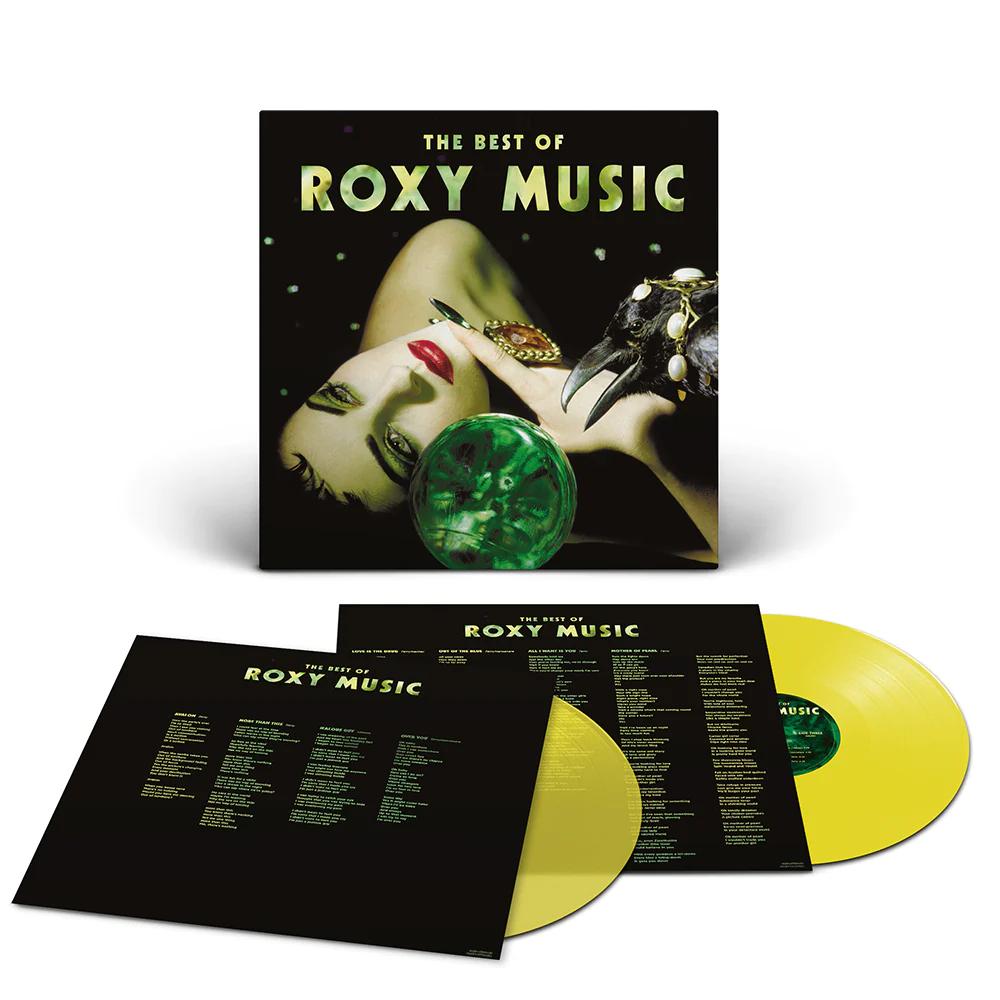 Roxy Music The Best Of (Limited Edition, Yellow Vinyl) (2 Lp's) Vinyl Record