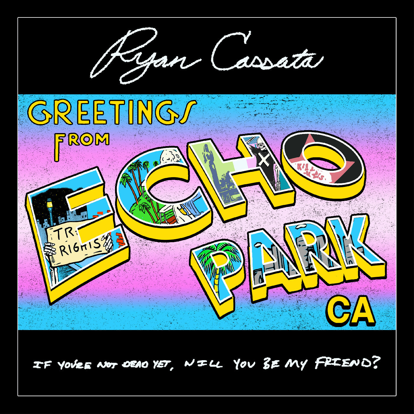 Greetings From Echo Park (Trans-Blue Vinyl) Vinyl Record