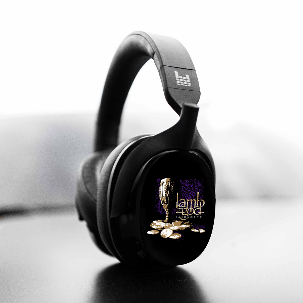 Lamb of God Sacrament Limited Edition HEAVYS Headphone Shells & Headphone Bundle