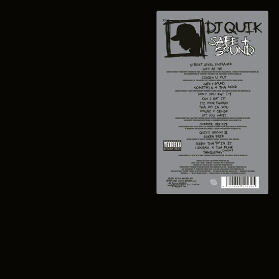 DJ Quik Safe and Sound (2xLP) Vinyl Record