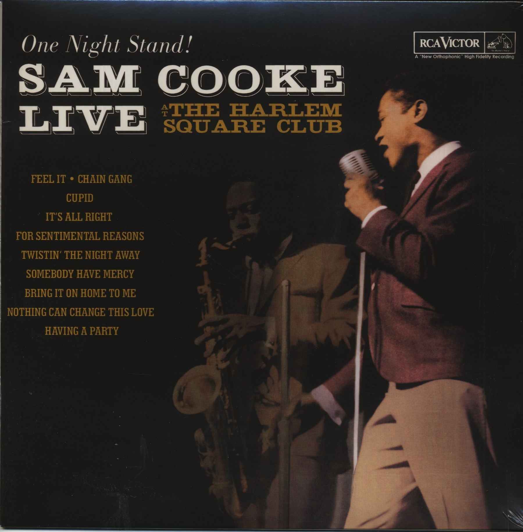 Sam Cooke - Live At The Harlem Square Vinyl Record