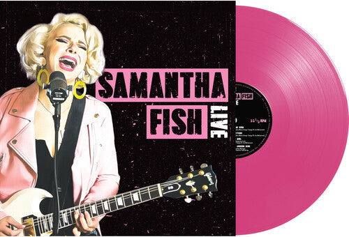 Samantha Fish Live (Limited Edition, Pink Colored Vinyl) Vinyl Record