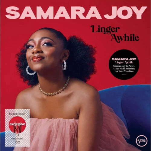 Samara Joy Linger Awhile (Limited Edition, Translucent Blue Colored Vinyl) Vinyl Record
