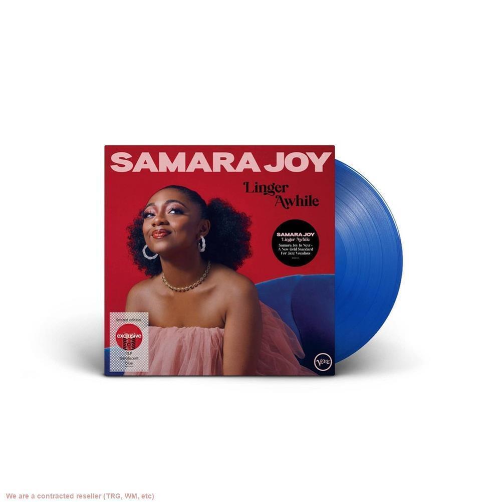 Samara Joy Linger Awhile (Limited Edition, Translucent Blue Colored Vinyl) Vinyl Record