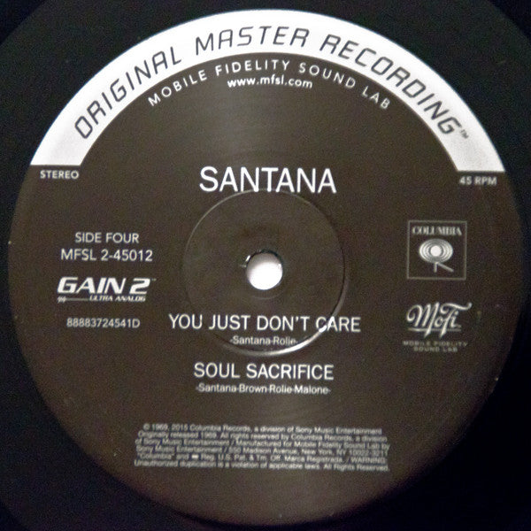 Santana - Santana Vinyl Record