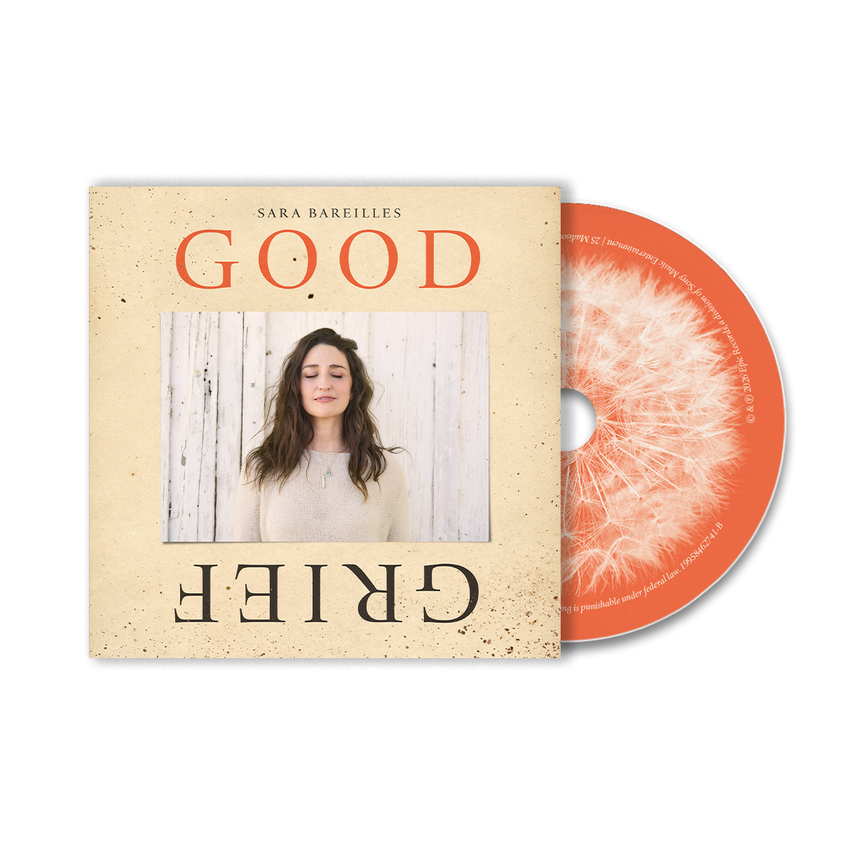 Sara Bareilles - Good Grief Music CD