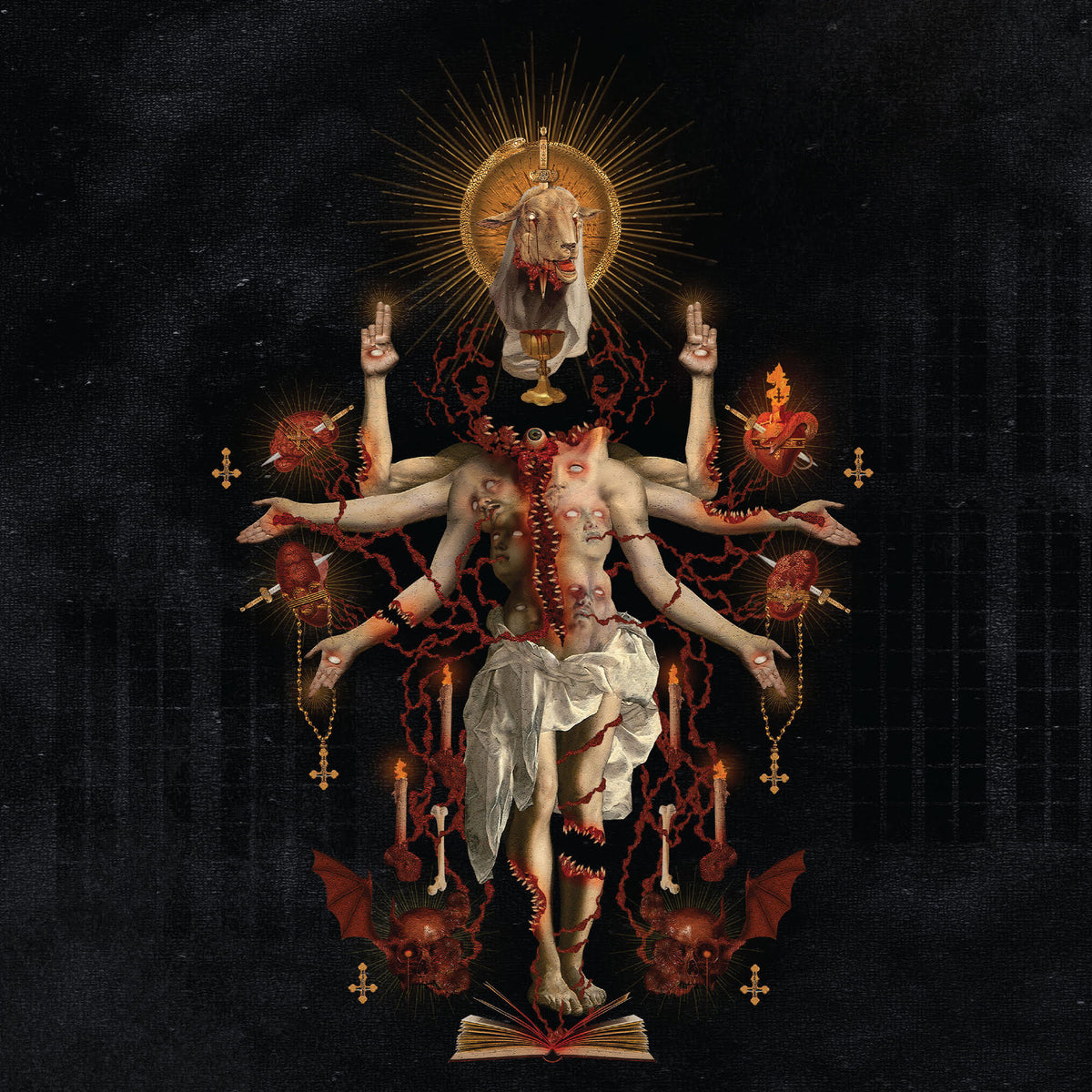 PRE-ORDER: Satanic Planet - Dead Deities [Bone White] Vinyl Record