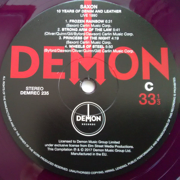 10 Years Of Denim And Leather - Live 1990 | Mint (M) Mint (M)