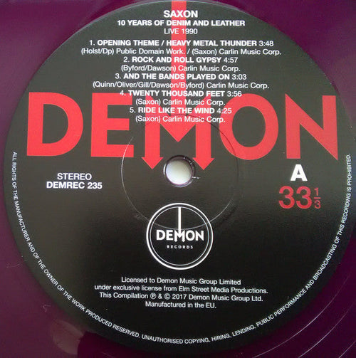 10 Years Of Denim And Leather - Live 1990 | Mint (M) Mint (M)