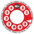 SAY SHE SHE - TROUBLE / IN MY HEAD - OPAQUE RED Vinyl Record
