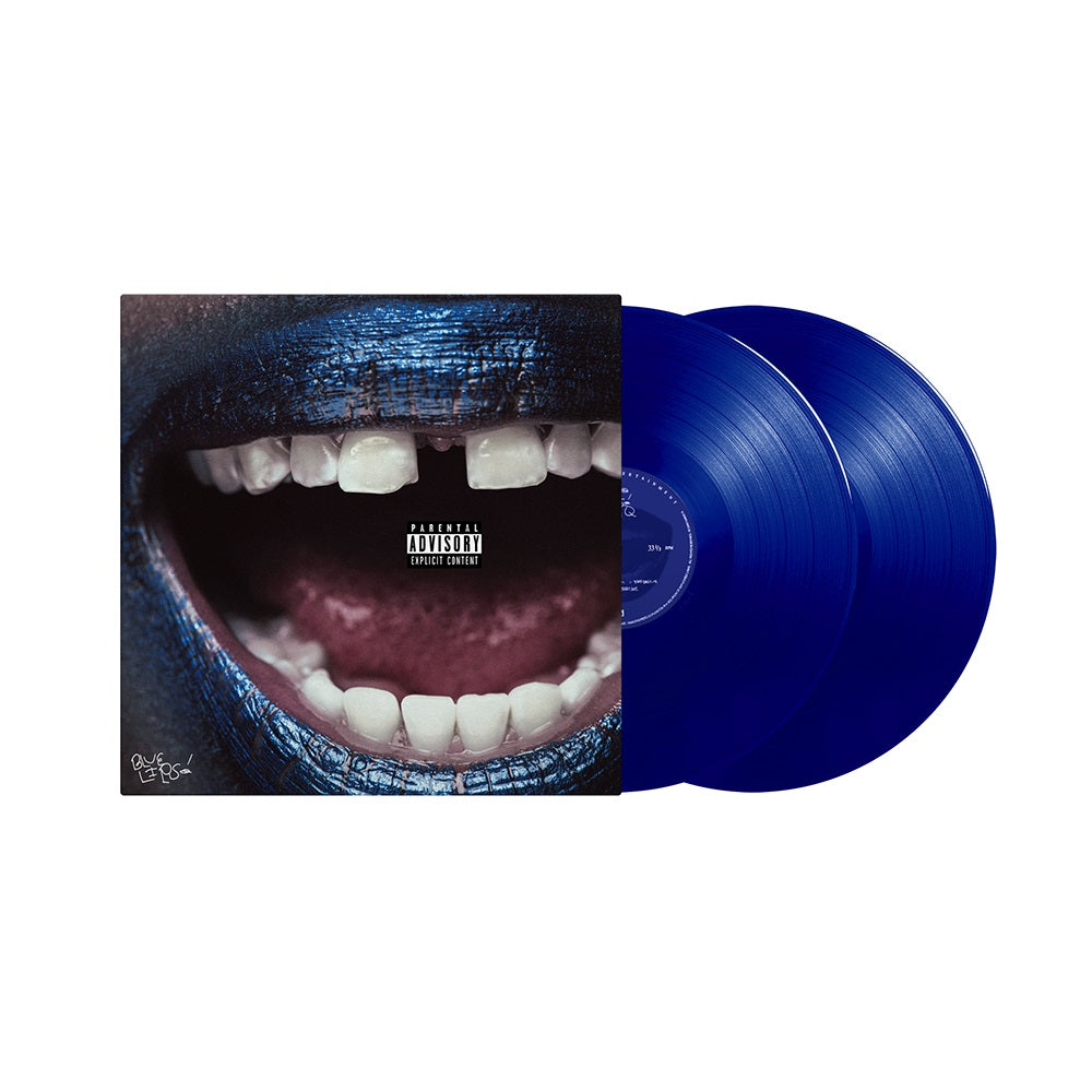 ScHoolboy Q Blue Lips [Explicit Content] (Translucent Blue Vinyl) (2 Lp's) Vinyl Record