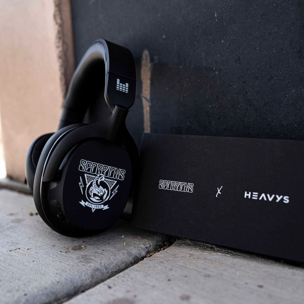 Scorpions Limited Edition Heavys Headphone Shells & Headphone Bundle