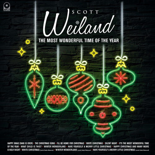 Scott Weiland The Most Wonderful Time Of The Year (Limited Edition, Red Vinyl) Vinyl Record