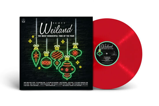 Scott Weiland The Most Wonderful Time Of The Year (Limited Edition, Red Vinyl) Vinyl Record