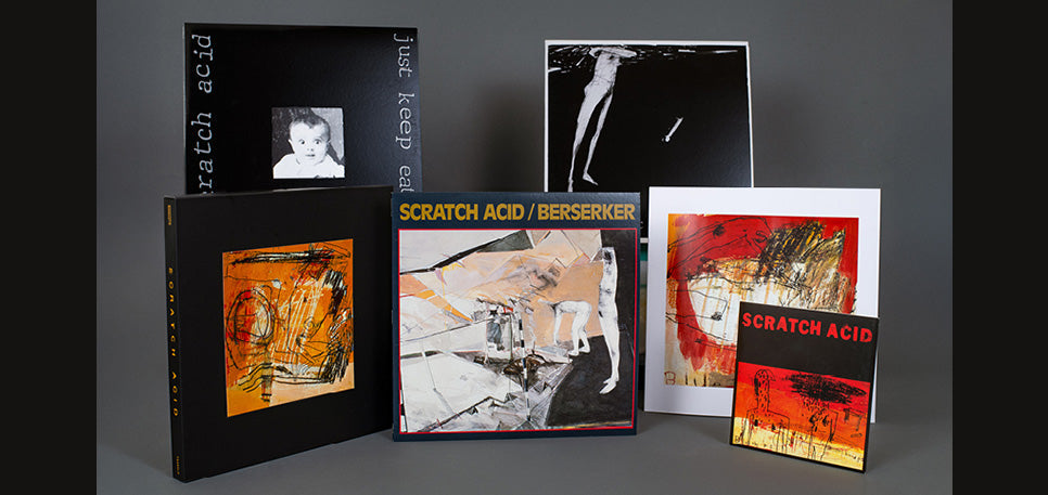 Scratch Acid Box Set (3xLP+7" - Clear) Vinyl Record