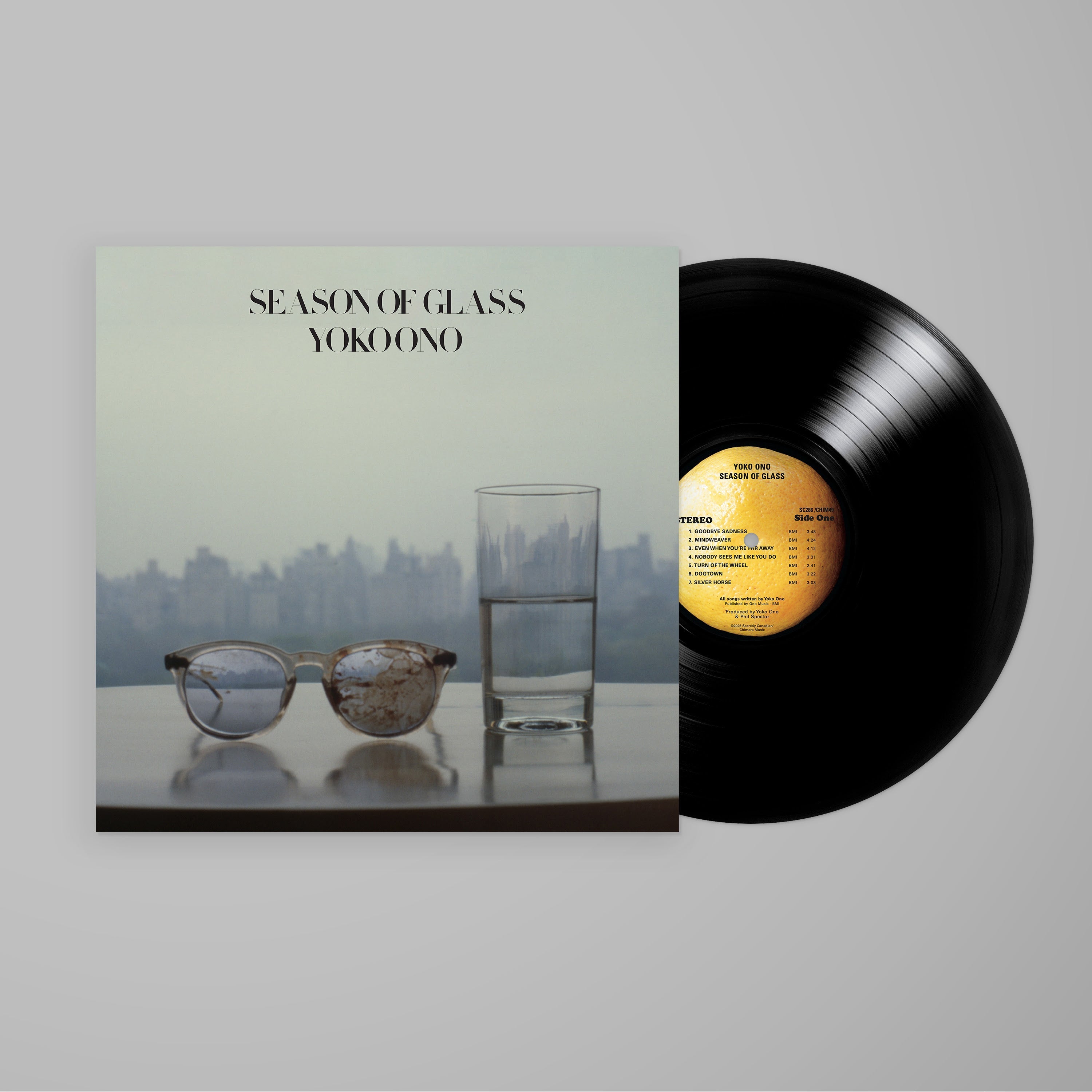 Yoko Ono - Season of Glass Vinyl Record