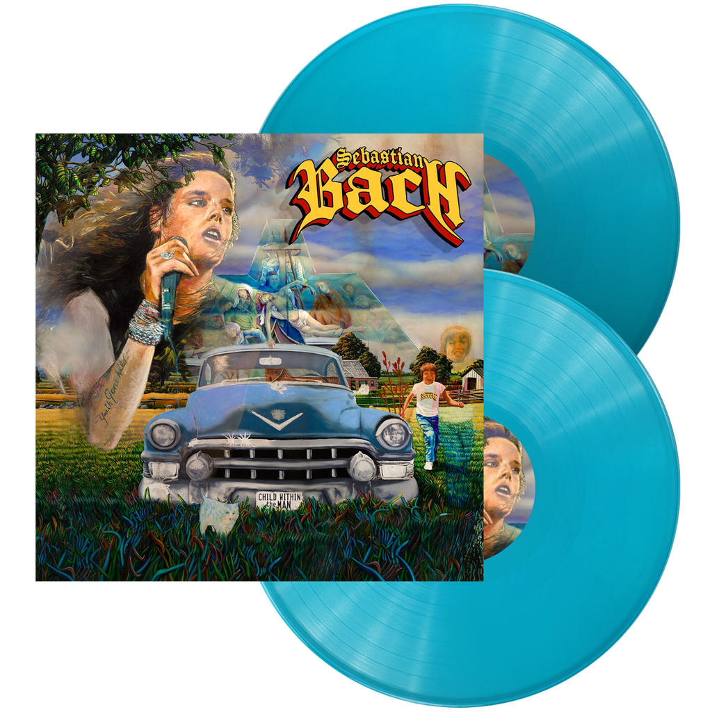 Sebastian Bach Child Within The Man (Indie Exclusive, Colored Vinyl, Blue) (2 Lp's) Vinyl Record