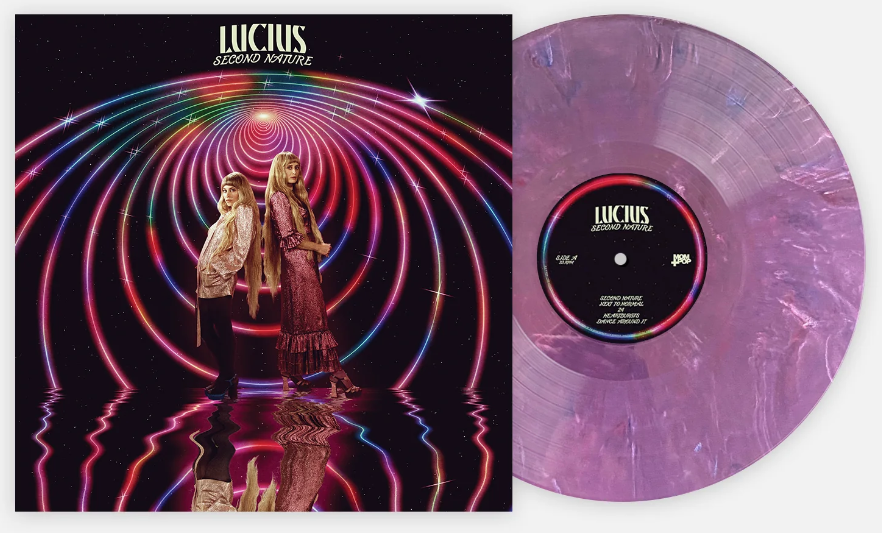 Lucius Second Nature (Exclusive Purple Burst, Ltd to 500, Poster) Vinyl Record