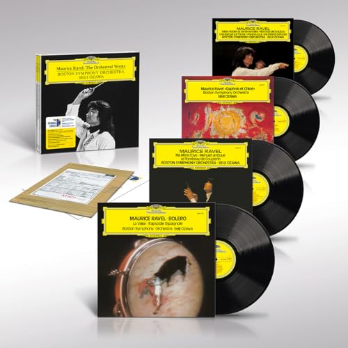Ravel: The Orchestral Works (The Original Source Series) [180g 4 LP] Vinyl Record
