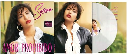 Selena Amor Prohibido (Remasterizado 2024) (30th Anniversary) [Transparent Clear LP] Vinyl Record