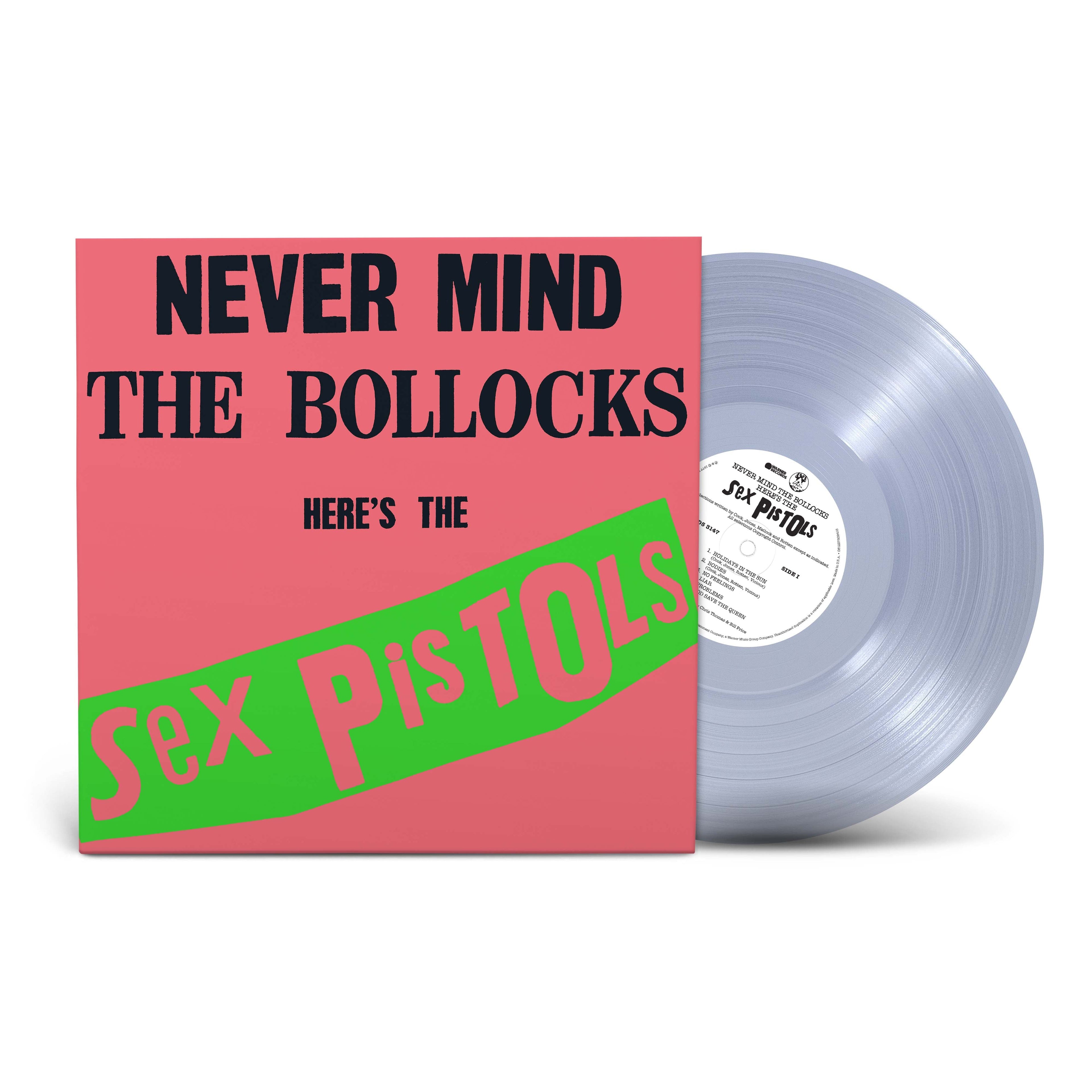 Never Mind the Bollocks, Here’s the Sex Pistols (RKTBR25) (1LP Clear Vinyl) (Vinyl) Vinyl Record