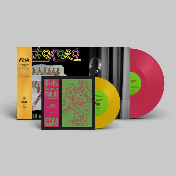 Fela Kuti Shakara (50th, Pink) Vinyl Record
