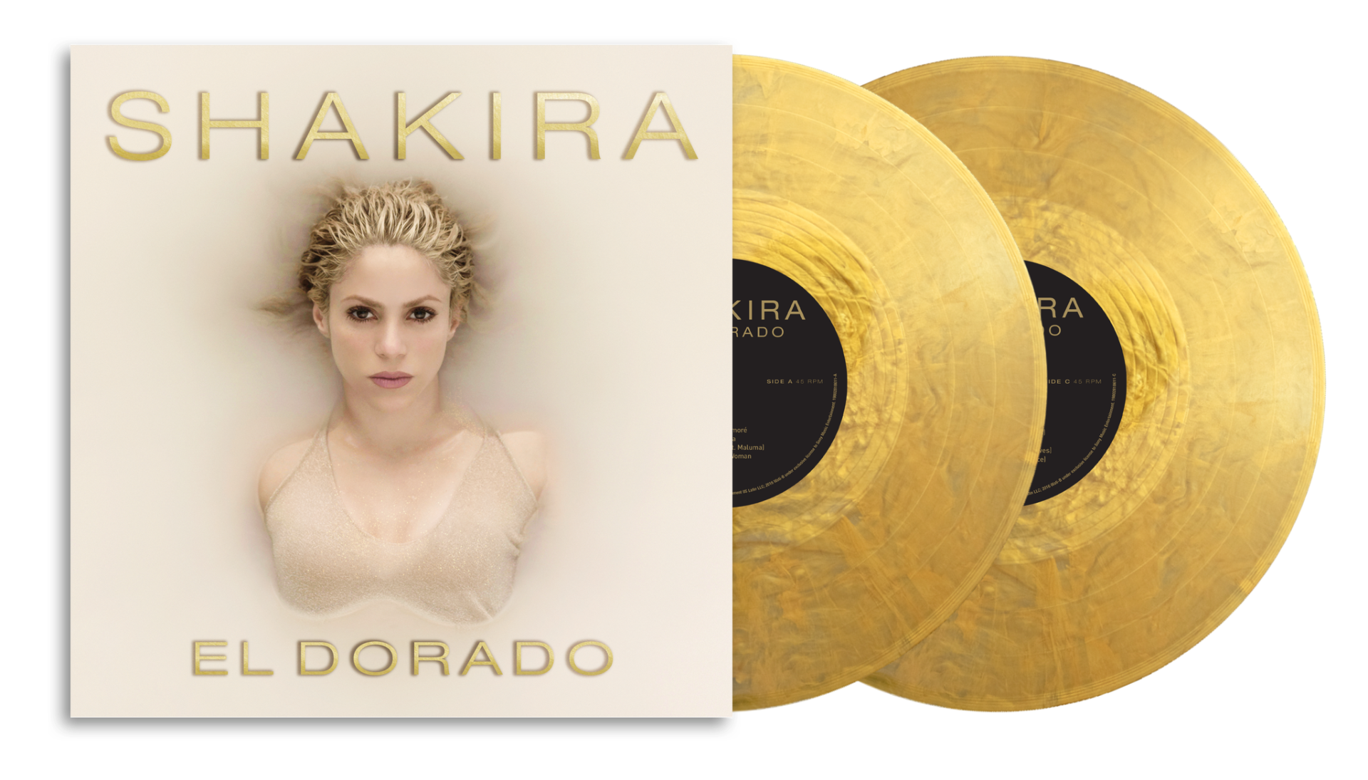 El Dorado (Metallic Gold Colored Vinyl, Sticker, 45 RPM, Gatefold LP Jacket) (2 Lp's) Vinyl Record