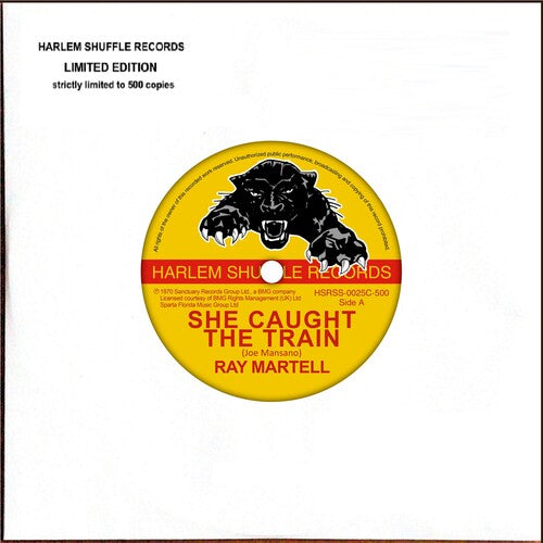 Ray Martell She Caught The Train / Cora [7" Single] Vinyl Record