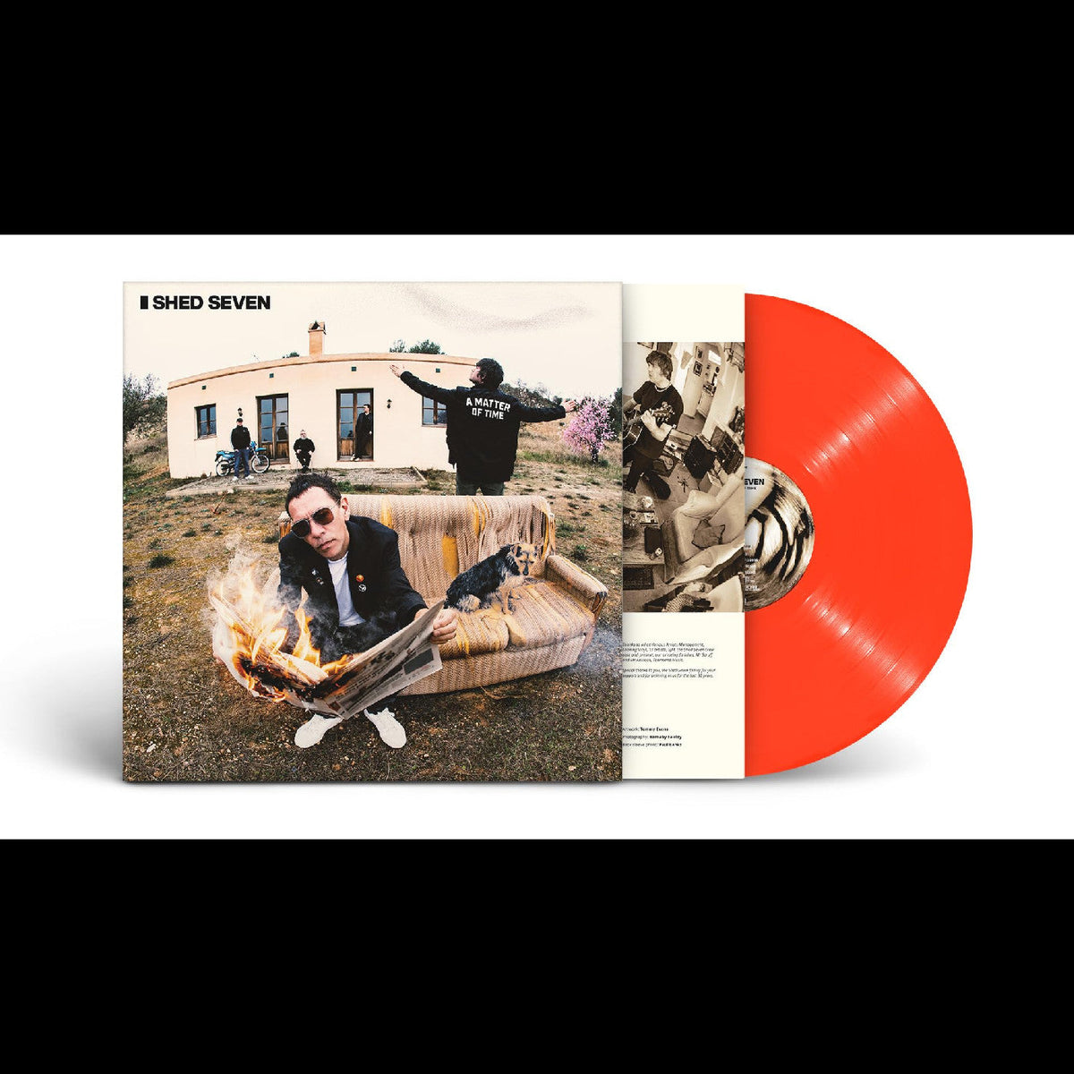 Shed Seven - A Matter Of Time (Indie Exclusive, Orange Vinyl) Vinyl Record
